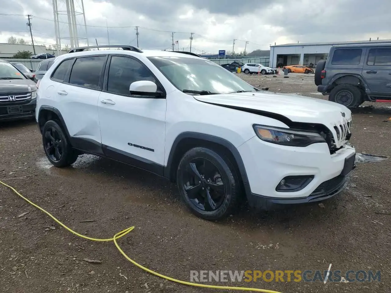 4 fotografías del automóvil dañado 1C4PJLLB7KD286063 JEEP GRAND CHER 2019