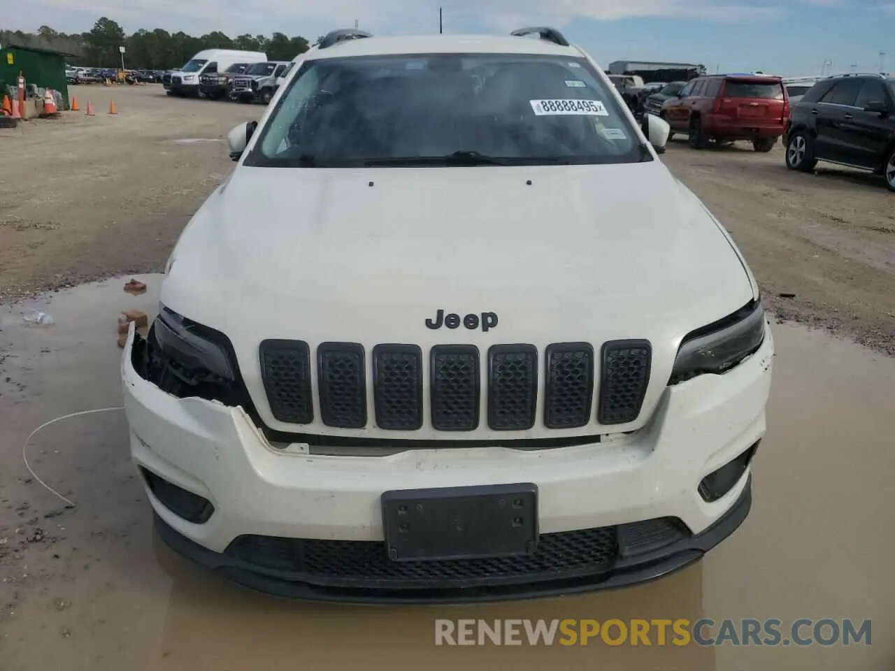 5 fotografías del automóvil dañado 1C4PJLLB7KD338758 JEEP GRAND CHER 2019