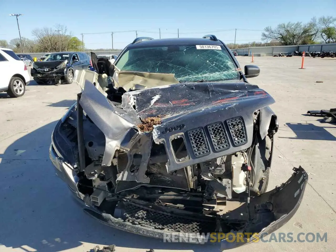 5 fotografías del automóvil dañado 1C4PJLLB7KD478941 JEEP GRAND CHER 2019