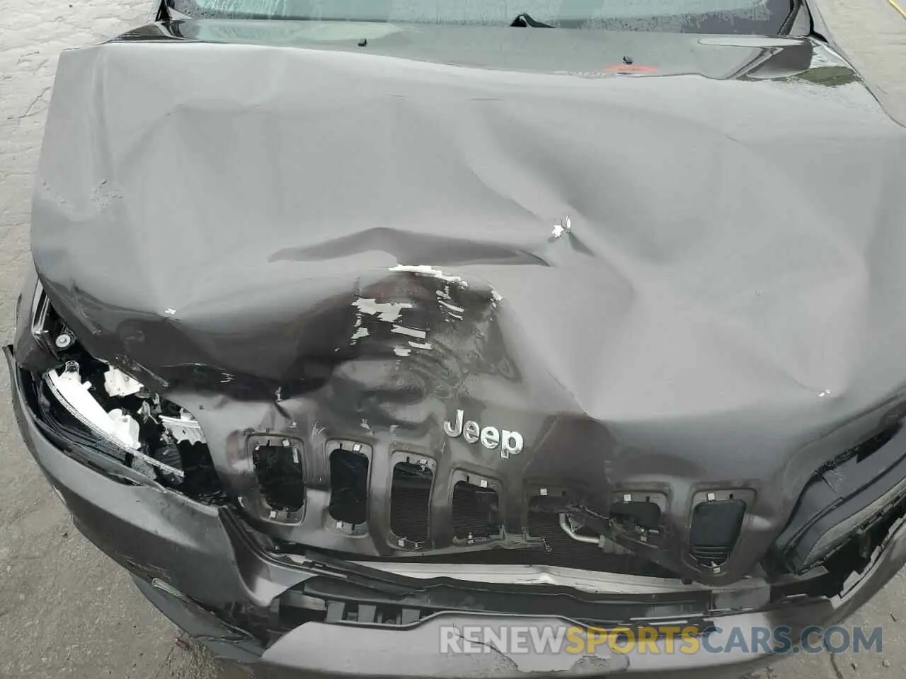 12 fotografías del automóvil dañado 1C4PJLLB8KD151576 JEEP GRAND CHER 2019