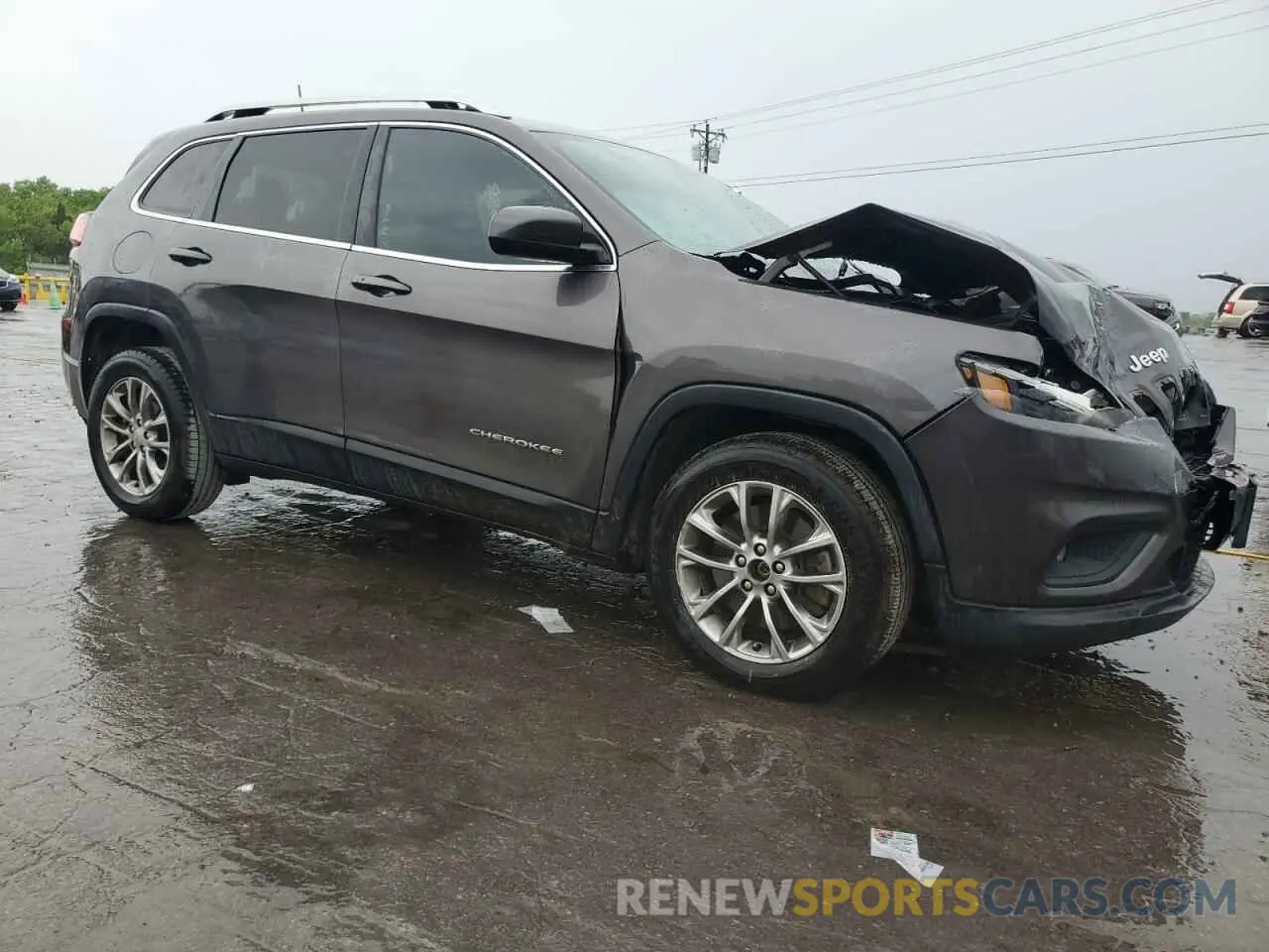 4 fotografías del automóvil dañado 1C4PJLLB8KD151576 JEEP GRAND CHER 2019