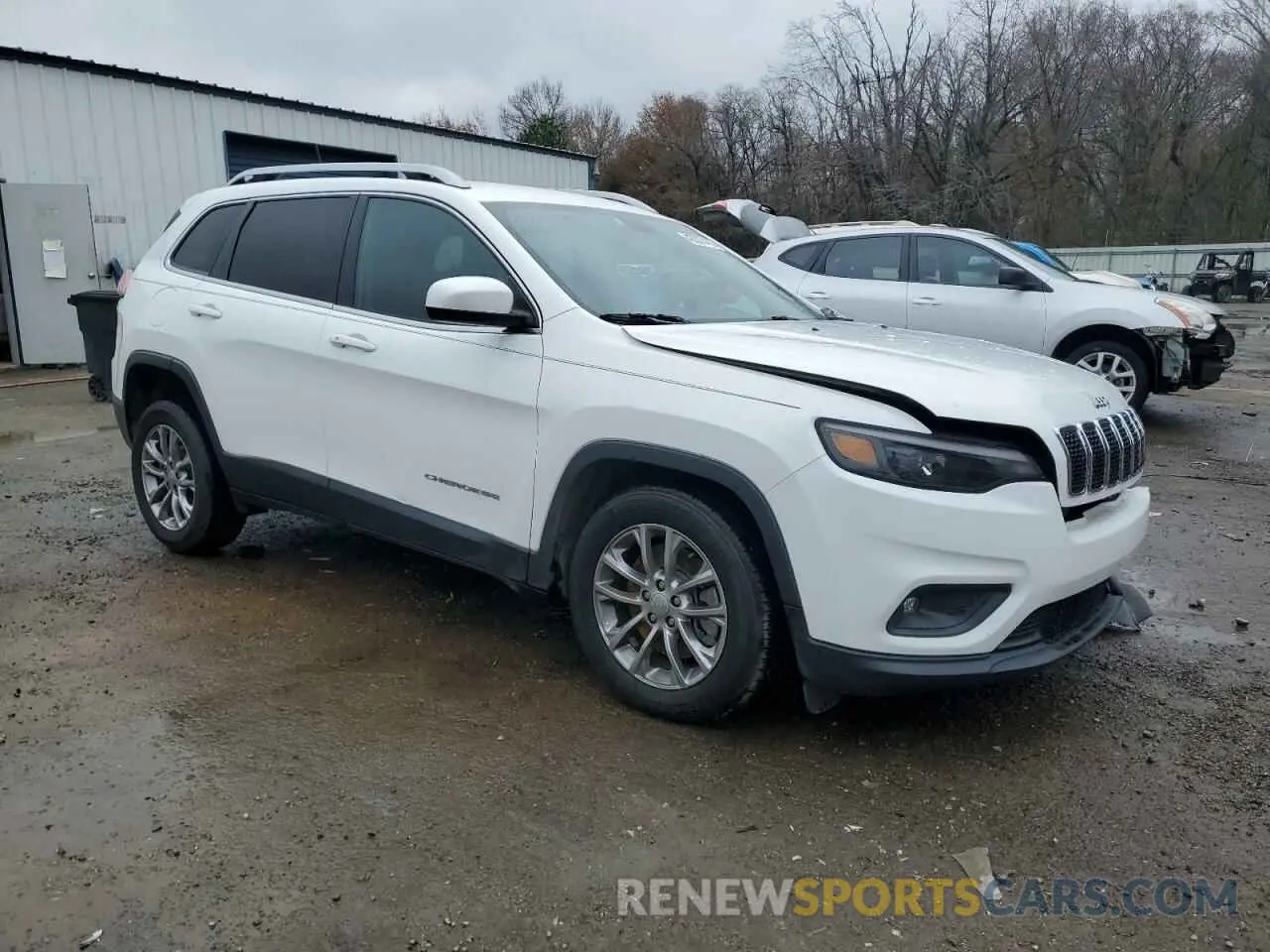 4 fotografías del automóvil dañado 1C4PJLLB8KD176400 JEEP GRAND CHER 2019
