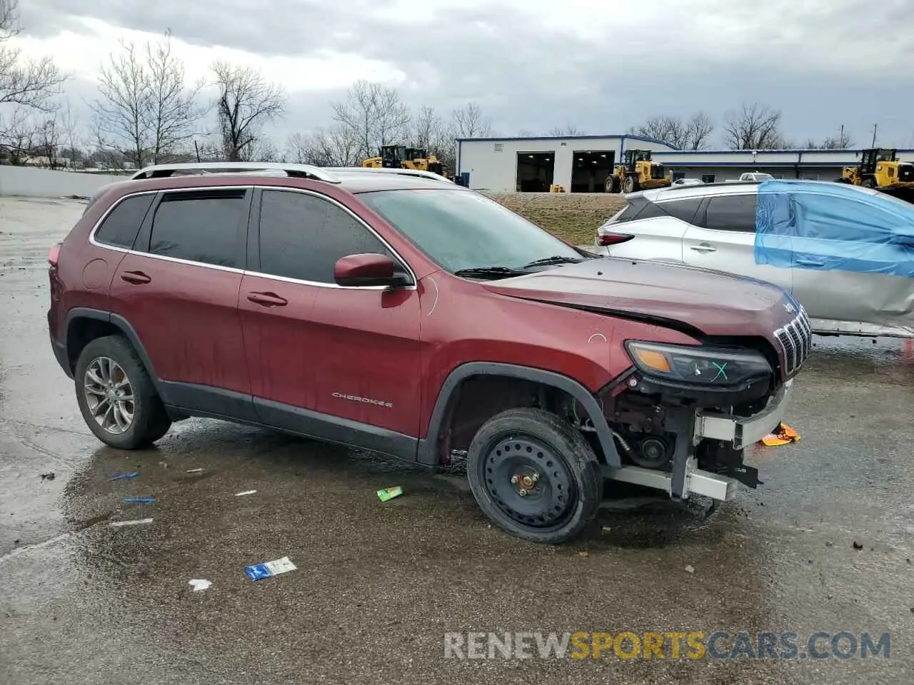 4 fotografías del automóvil dañado 1C4PJLLB9KD454527 JEEP GRAND CHER 2019