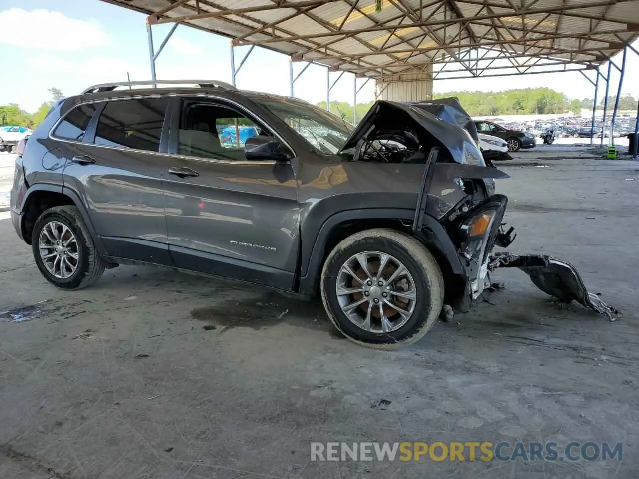 4 fotografías del automóvil dañado 1C4PJLLB9KD455757 JEEP GRAND CHER 2019
