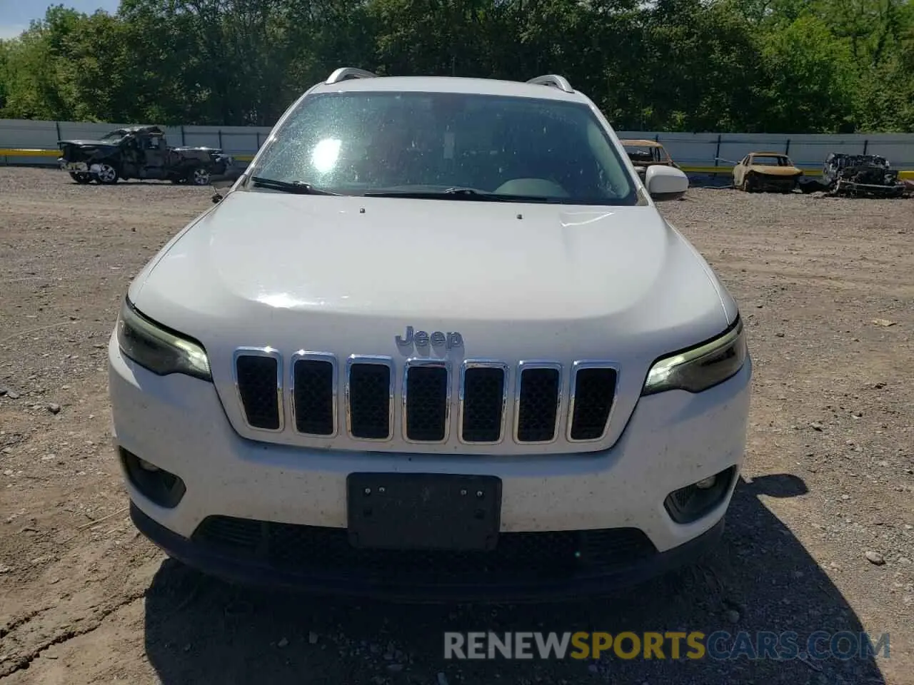 5 fotografías del automóvil dañado 1C4PJLLBXKD154138 JEEP GRAND CHER 2019