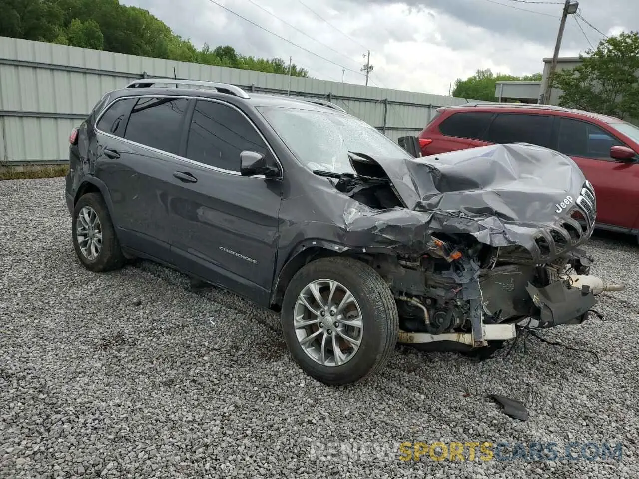 4 fotografías del automóvil dañado 1C4PJLLBXKD176169 JEEP GRAND CHER 2019