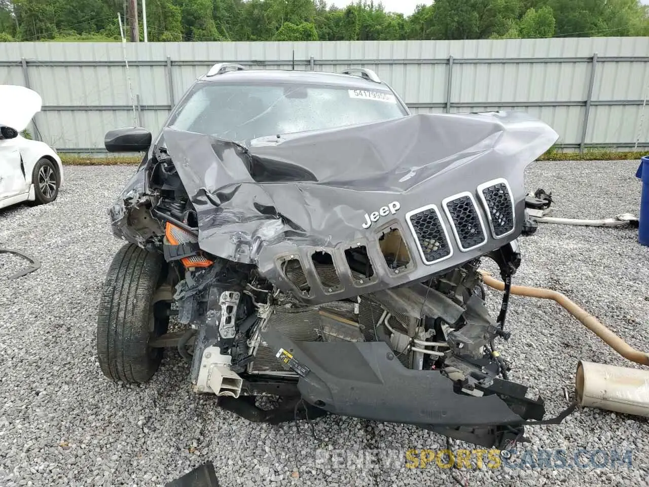 5 fotografías del automóvil dañado 1C4PJLLBXKD176169 JEEP GRAND CHER 2019