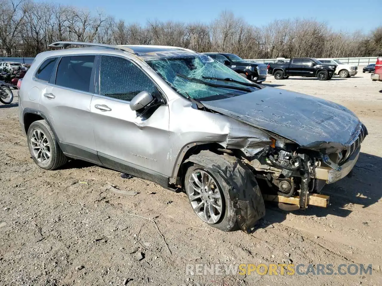 4 fotografías del automóvil dañado 1C4PJLLBXKD365842 JEEP GRAND CHER 2019
