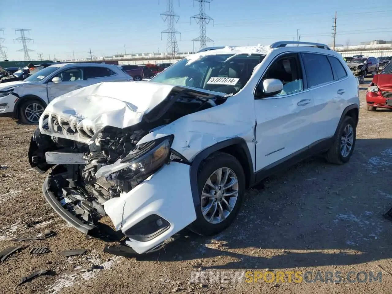 1 fotografías del automóvil dañado 1C4PJLLBXKD443875 JEEP GRAND CHER 2019