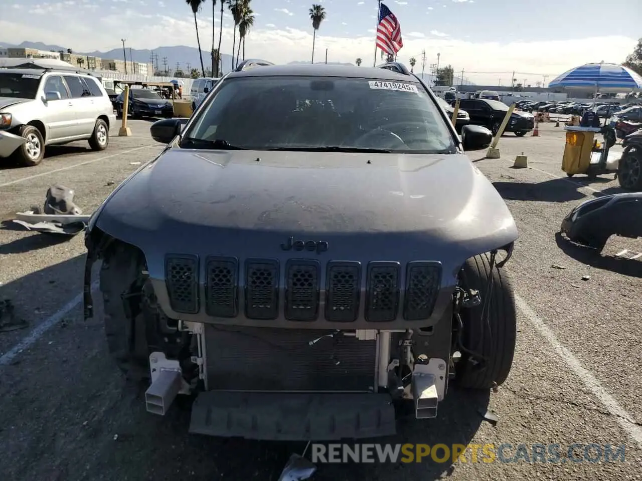5 fotografías del automóvil dañado 1C4PJLLBXKD448333 JEEP GRAND CHER 2019