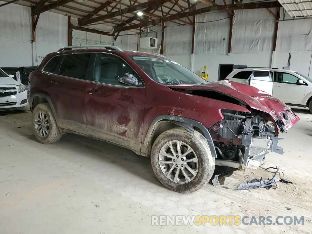 4 fotografías del automóvil dañado 1C4PJMCB1KD363063 JEEP GRAND CHER 2019
