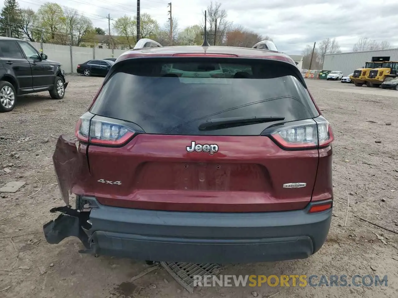 6 fotografías del automóvil dañado 1C4PJMCB7KD394821 JEEP GRAND CHER 2019