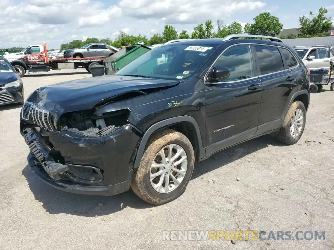 1 fotografías del automóvil dañado 1C4PJMCB8KD212964 JEEP GRAND CHER 2019