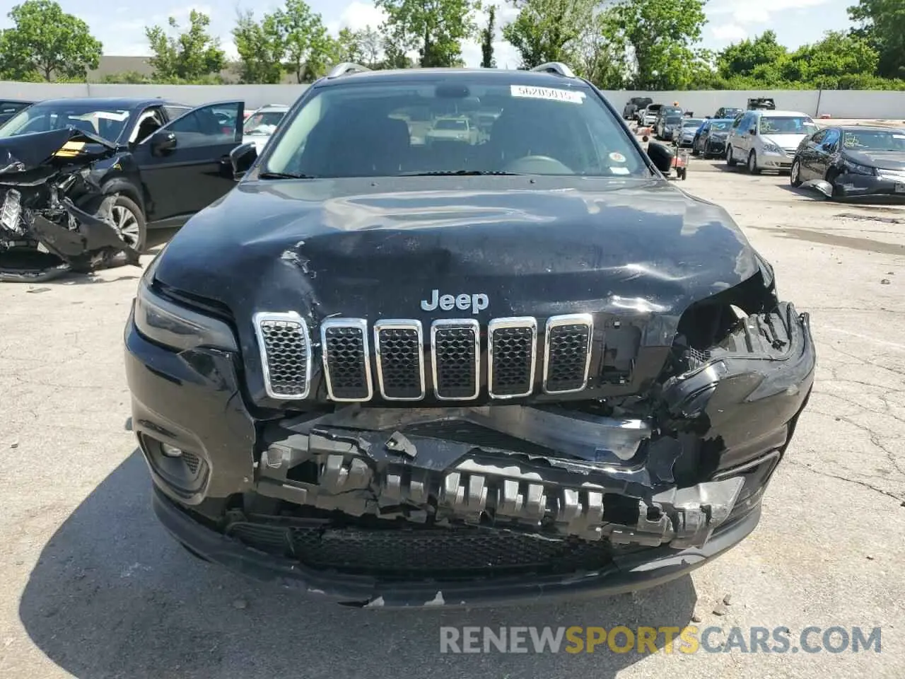 5 fotografías del automóvil dañado 1C4PJMCB8KD212964 JEEP GRAND CHER 2019