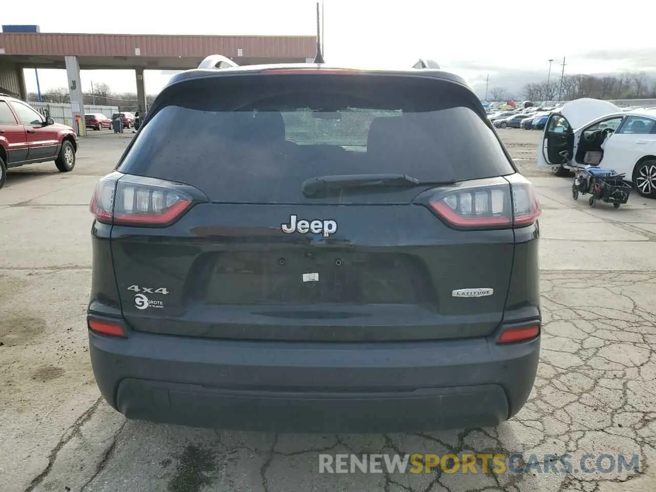 6 fotografías del automóvil dañado 1C4PJMCB8KD408256 JEEP GRAND CHER 2019