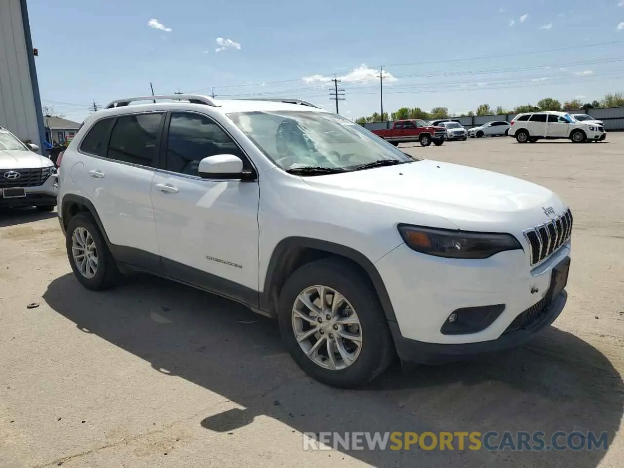 4 fotografías del automóvil dañado 1C4PJMCX2KD315664 JEEP GRAND CHER 2019