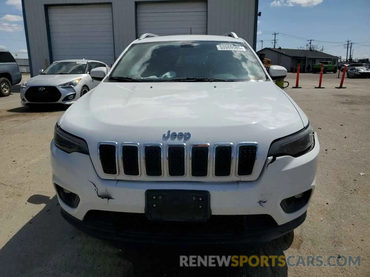 5 fotografías del automóvil dañado 1C4PJMCX2KD315664 JEEP GRAND CHER 2019