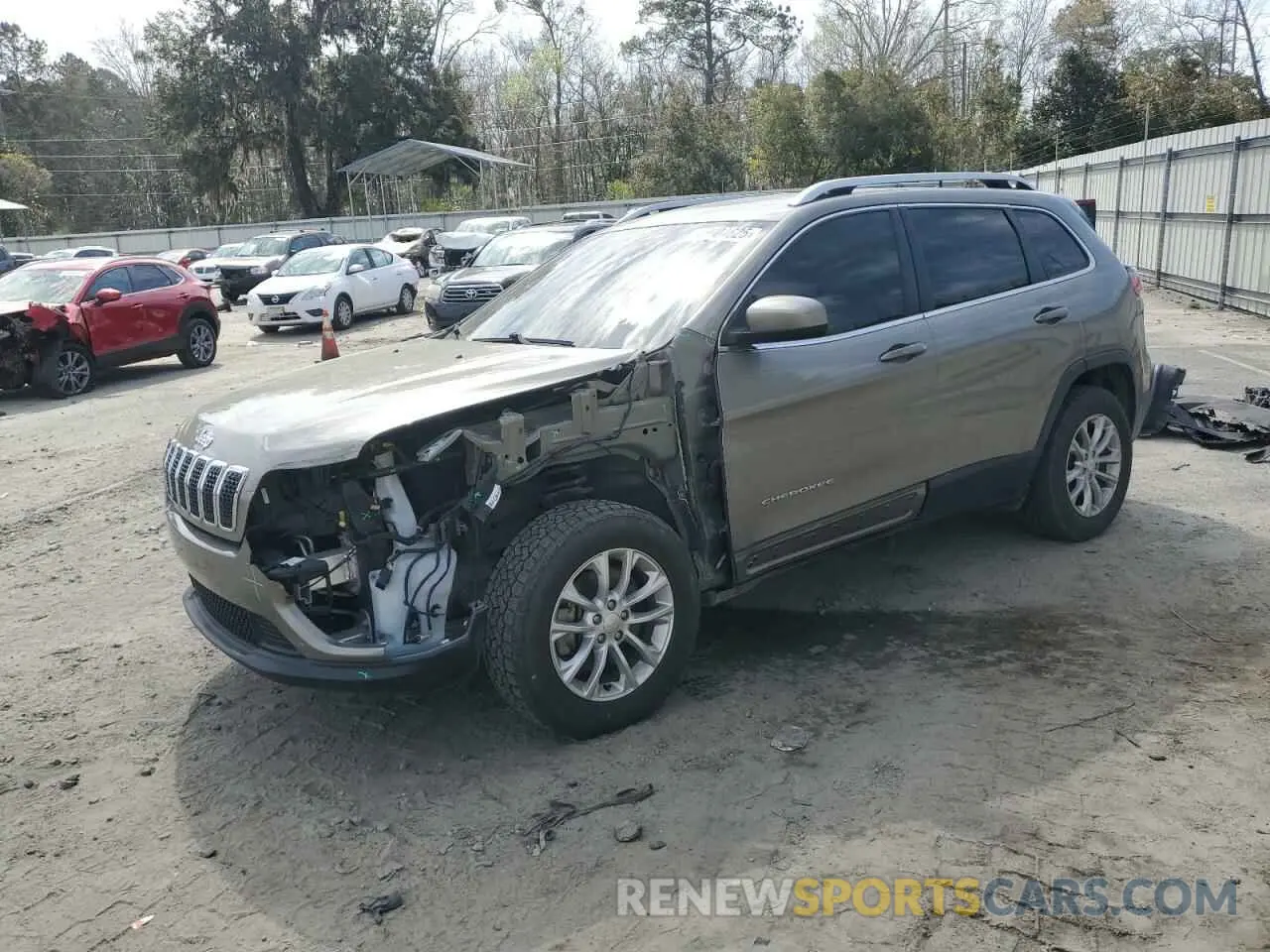 1 fotografías del automóvil dañado 1C4PJMCX5KD193754 JEEP GRAND CHER 2019