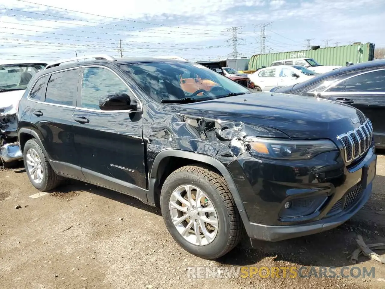 4 fotografías del automóvil dañado 1C4PJMCX8KD229789 JEEP GRAND CHER 2019