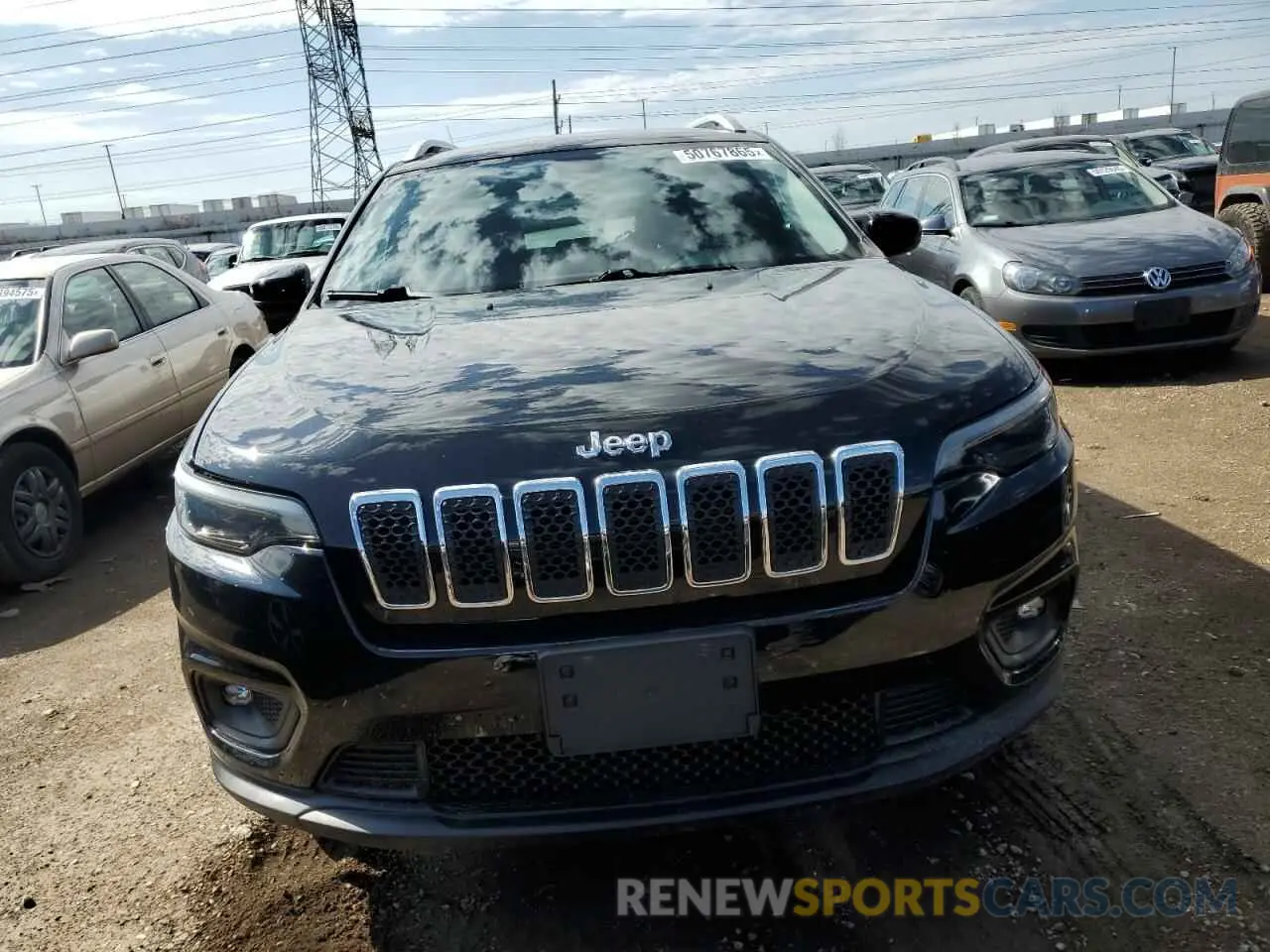 5 fotografías del automóvil dañado 1C4PJMCX8KD229789 JEEP GRAND CHER 2019