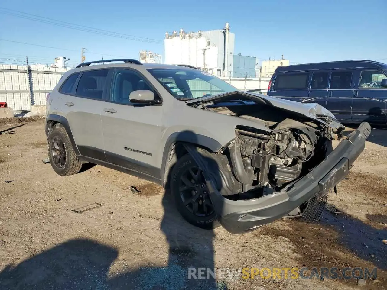 4 fotografías del automóvil dañado 1C4PJMCX8KD449014 JEEP GRAND CHER 2019