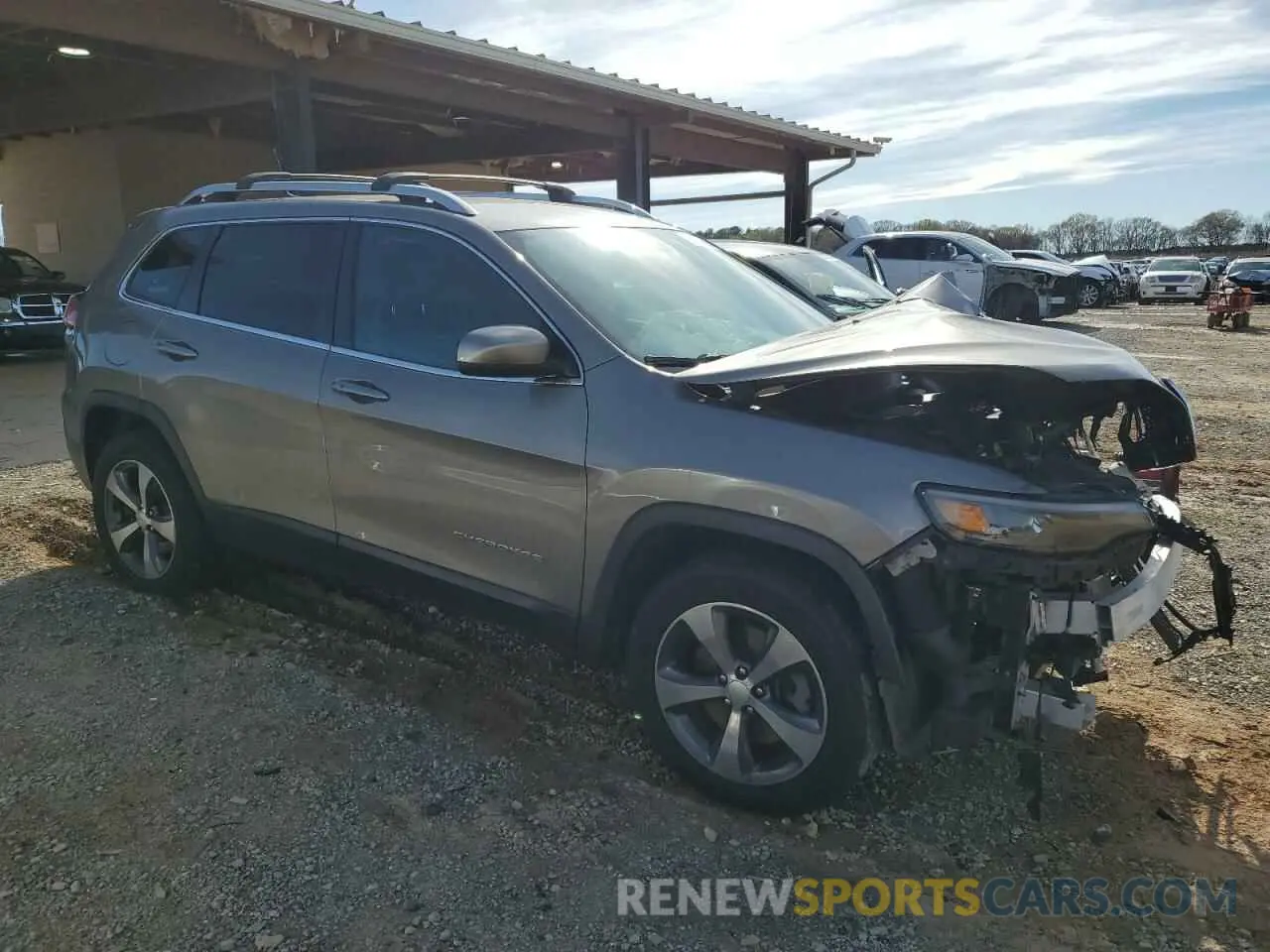 4 fotografías del automóvil dañado 1C4PJMDN0KD142577 JEEP GRAND CHER 2019
