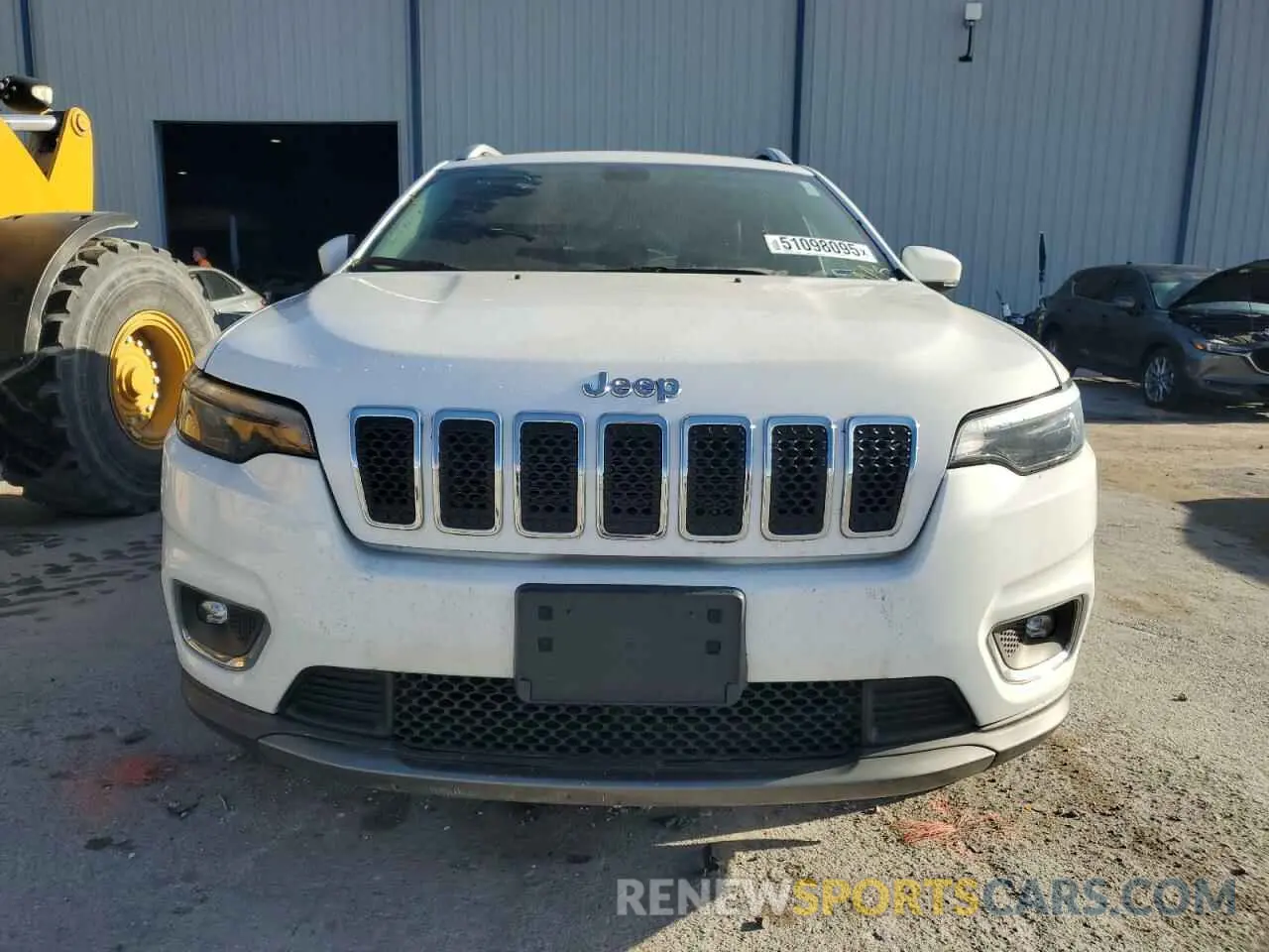 5 fotografías del automóvil dañado 1C4PJMDN1KD117395 JEEP GRAND CHER 2019