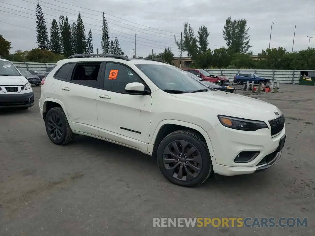 4 fotografías del automóvil dañado 1C4PJMDN1KD413436 JEEP GRAND CHER 2019