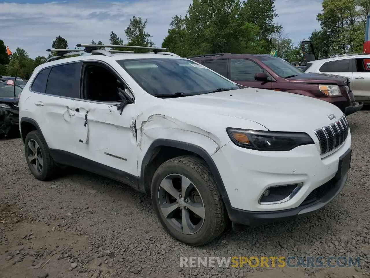 4 fotografías del automóvil dañado 1C4PJMDN5KD148701 JEEP GRAND CHER 2019
