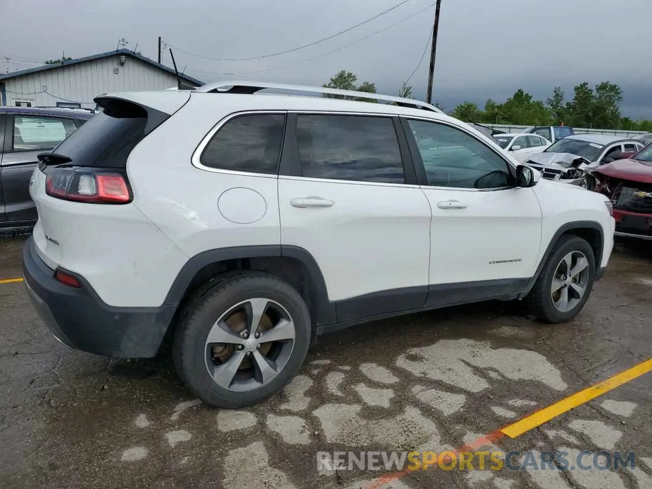 3 fotografías del automóvil dañado 1C4PJMDN5KD180550 JEEP GRAND CHER 2019