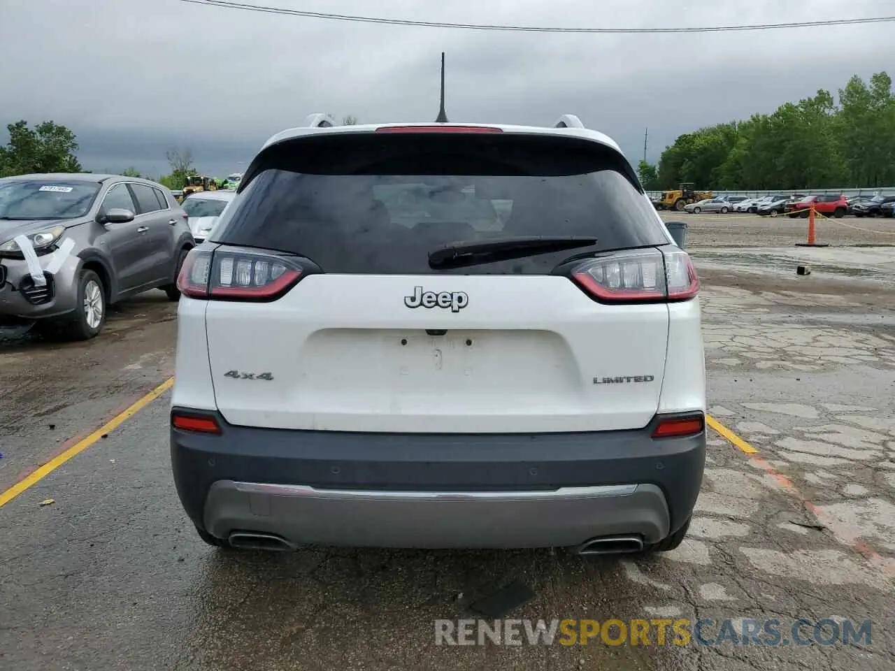 6 fotografías del automóvil dañado 1C4PJMDN5KD180550 JEEP GRAND CHER 2019