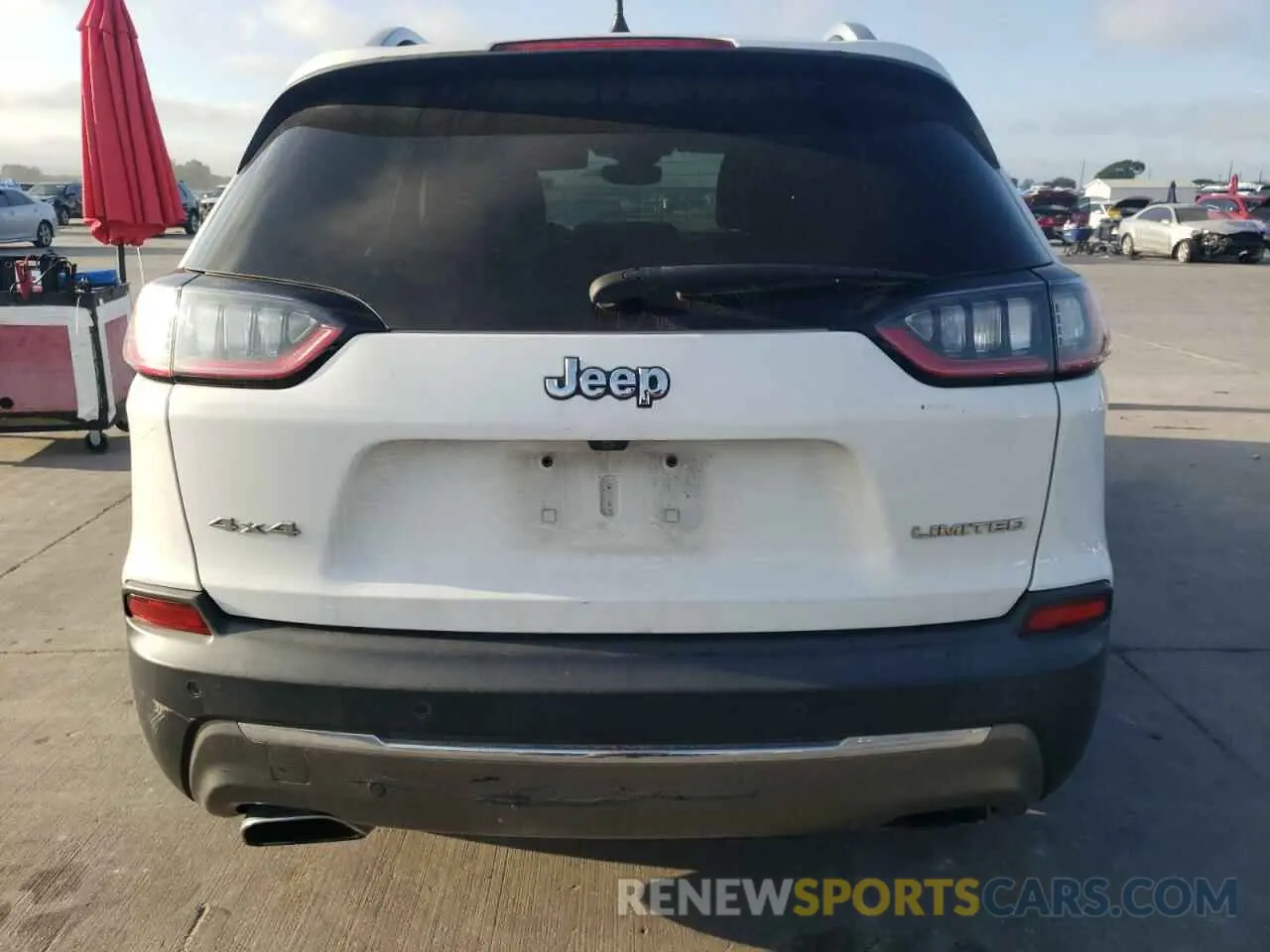 6 fotografías del automóvil dañado 1C4PJMDN8KD180610 JEEP GRAND CHER 2019