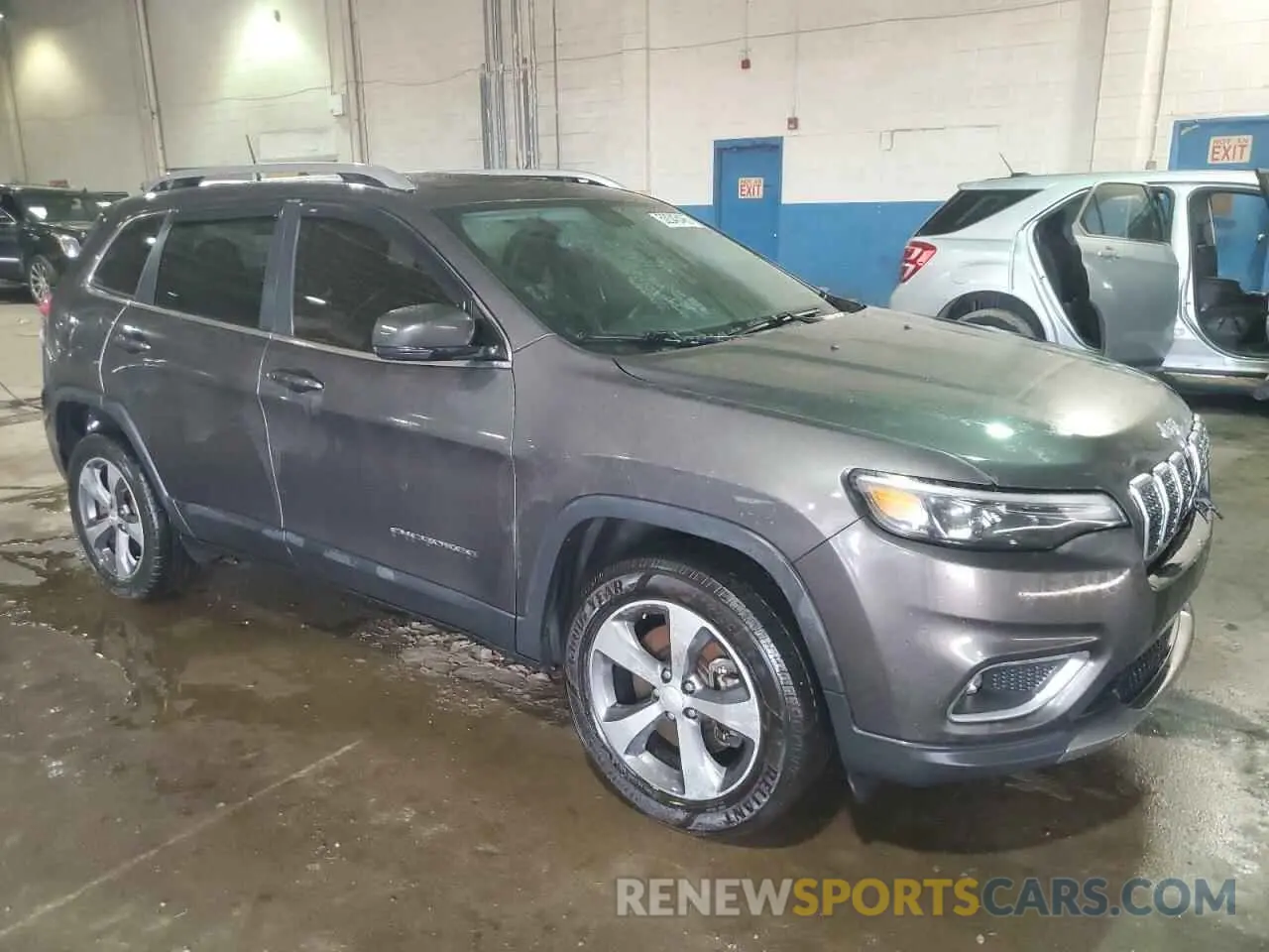4 fotografías del automóvil dañado 1C4PJMDN8KD212200 JEEP GRAND CHER 2019