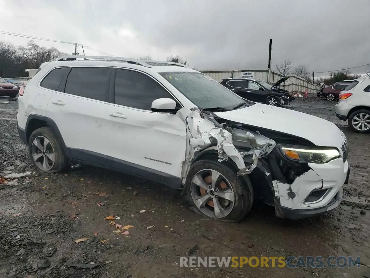 4 fotografías del automóvil dañado 1C4PJMDN9KD395400 JEEP GRAND CHER 2019