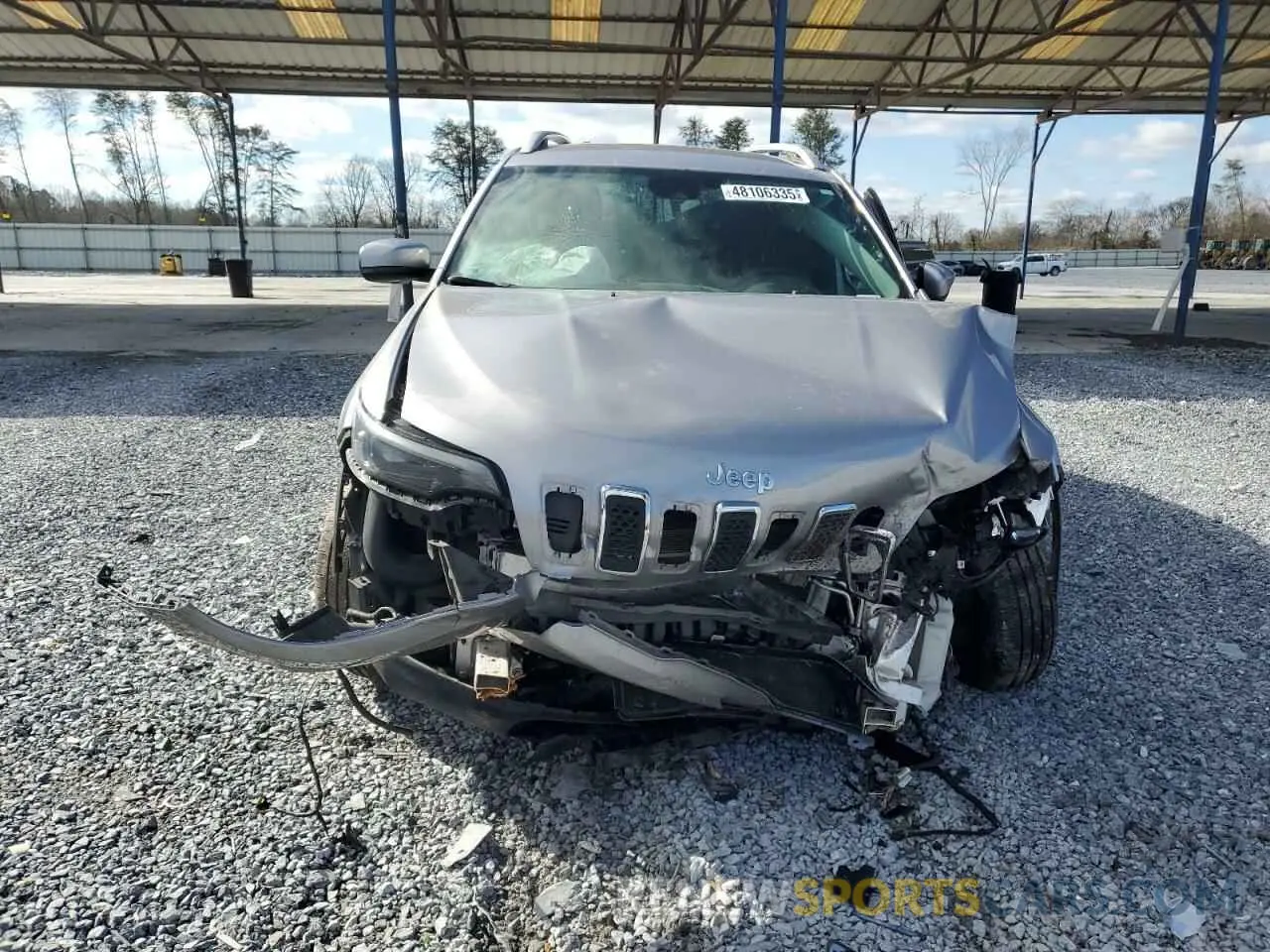 5 fotografías del automóvil dañado 1C4PJMDX0KD368278 JEEP GRAND CHER 2019