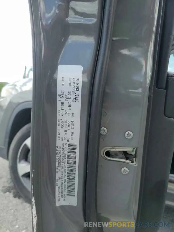 13 fotografías del automóvil dañado 1C4PJMDX2KD389925 JEEP GRAND CHER 2019
