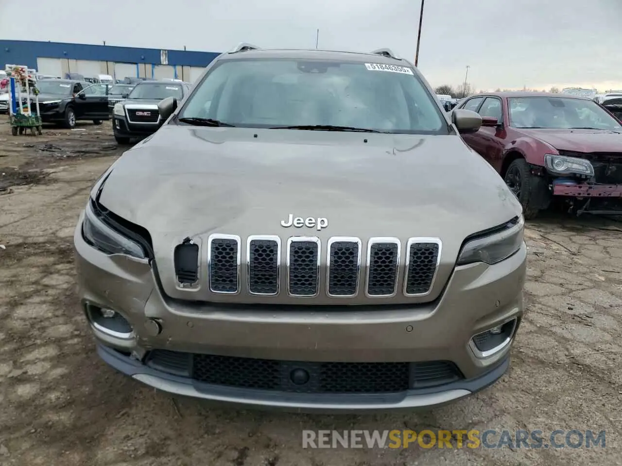 5 fotografías del automóvil dañado 1C4PJMDX3KD133387 JEEP GRAND CHER 2019