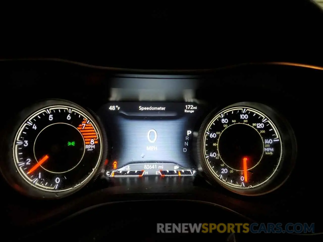 9 fotografías del automóvil dañado 1C4PJMDX3KD272841 JEEP GRAND CHER 2019