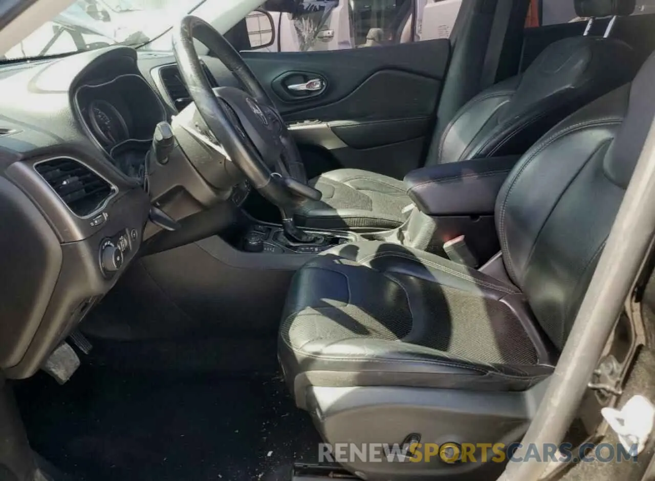 7 fotografías del automóvil dañado 1C4PJMDX3KD303795 JEEP GRAND CHER 2019