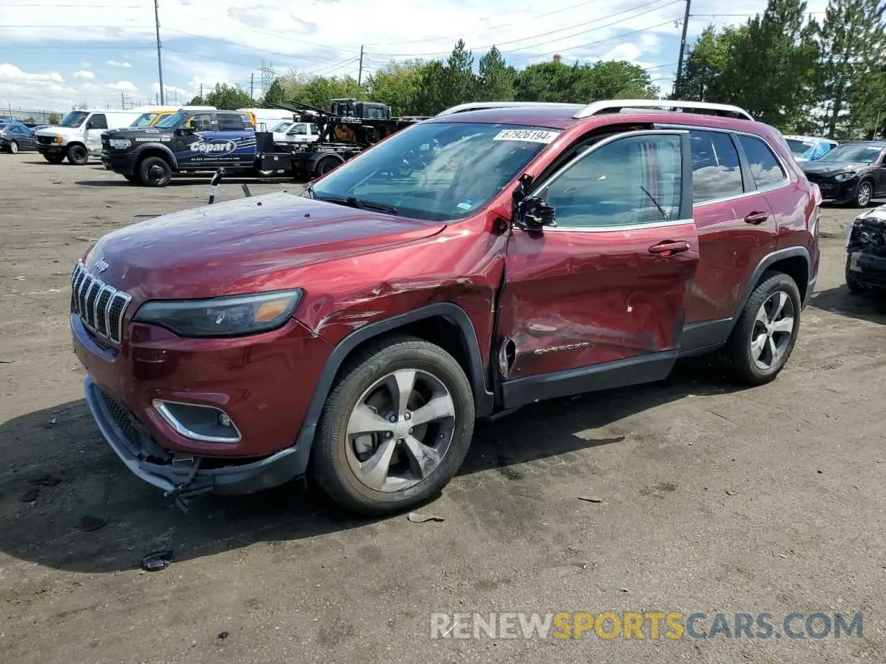 1 fotografías del automóvil dañado 1C4PJMDX3KD305174 JEEP GRAND CHER 2019