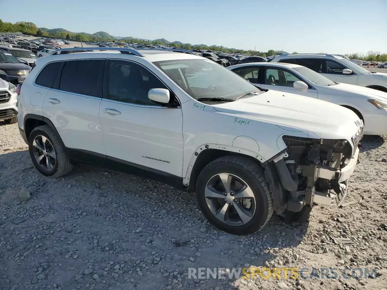 4 fotografías del automóvil dañado 1C4PJMDX4KD356442 JEEP GRAND CHER 2019