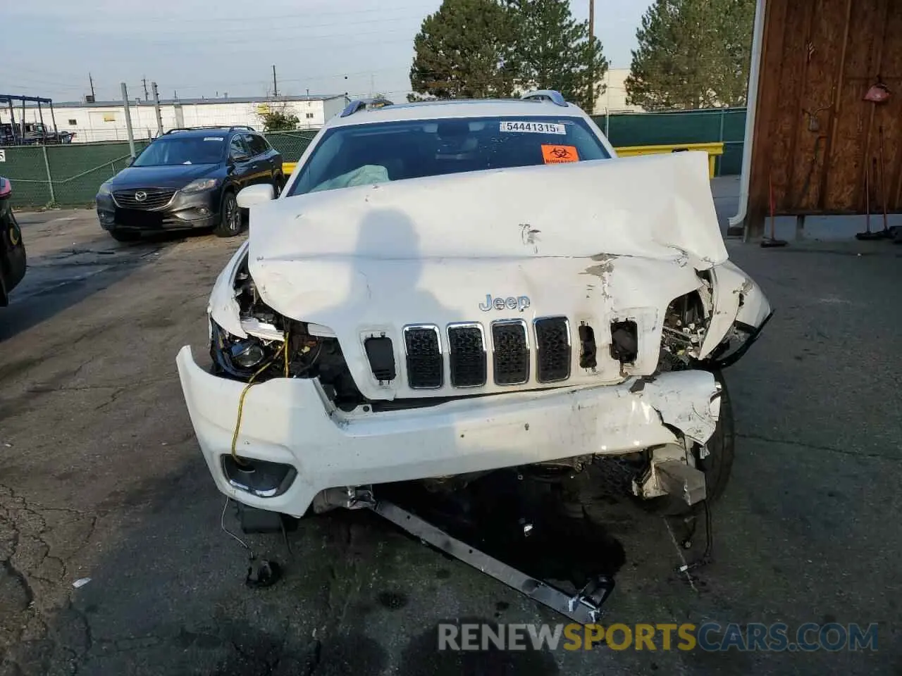 5 fotografías del automóvil dañado 1C4PJMDX6KD118804 JEEP GRAND CHER 2019