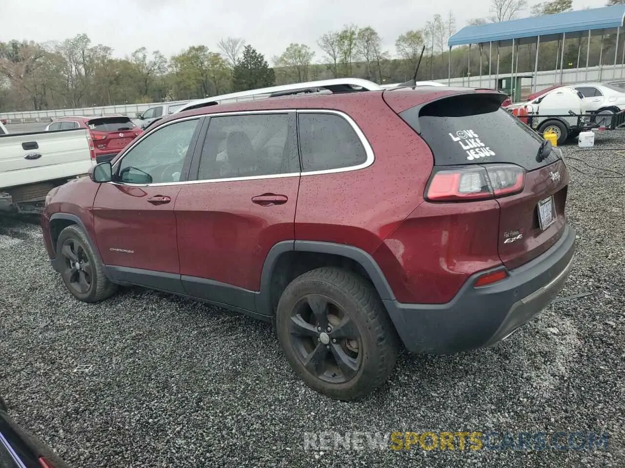 2 fotografías del automóvil dañado 1C4PJMDX6KD251286 JEEP GRAND CHER 2019