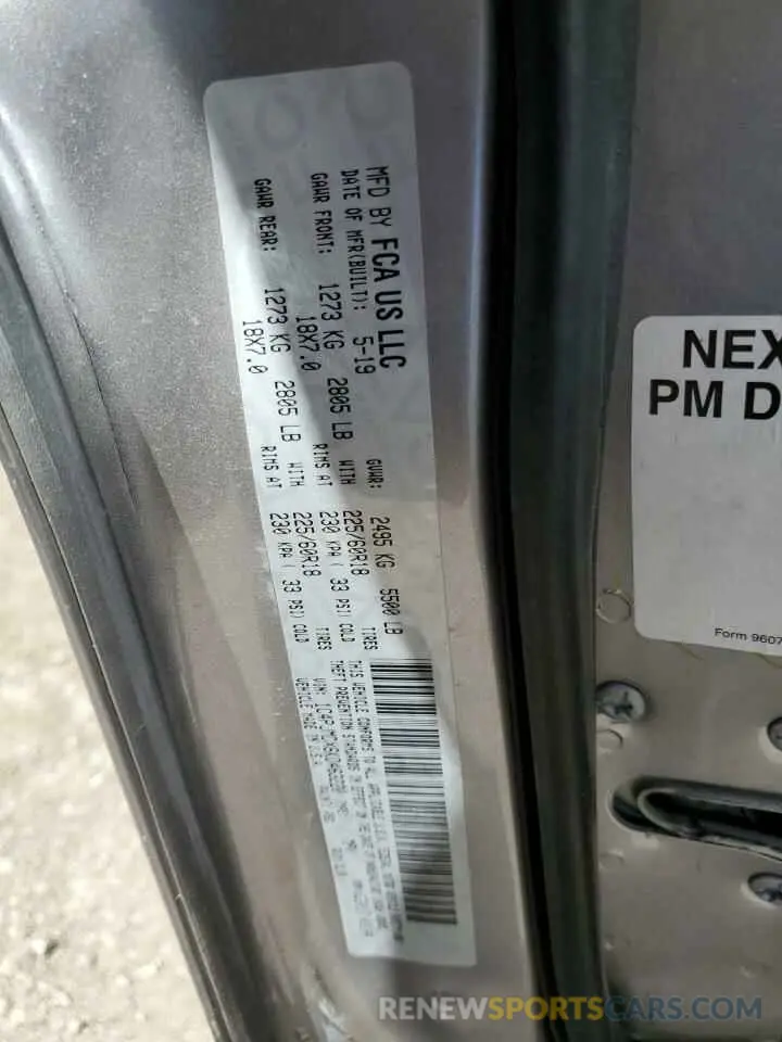 13 fotografías del automóvil dañado 1C4PJMDX6KD463220 JEEP GRAND CHER 2019
