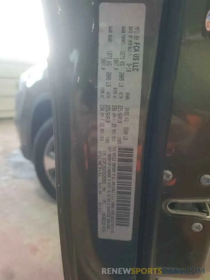 16 fotografías del automóvil dañado 1C4PJMDX7KD283891 JEEP GRAND CHER 2019