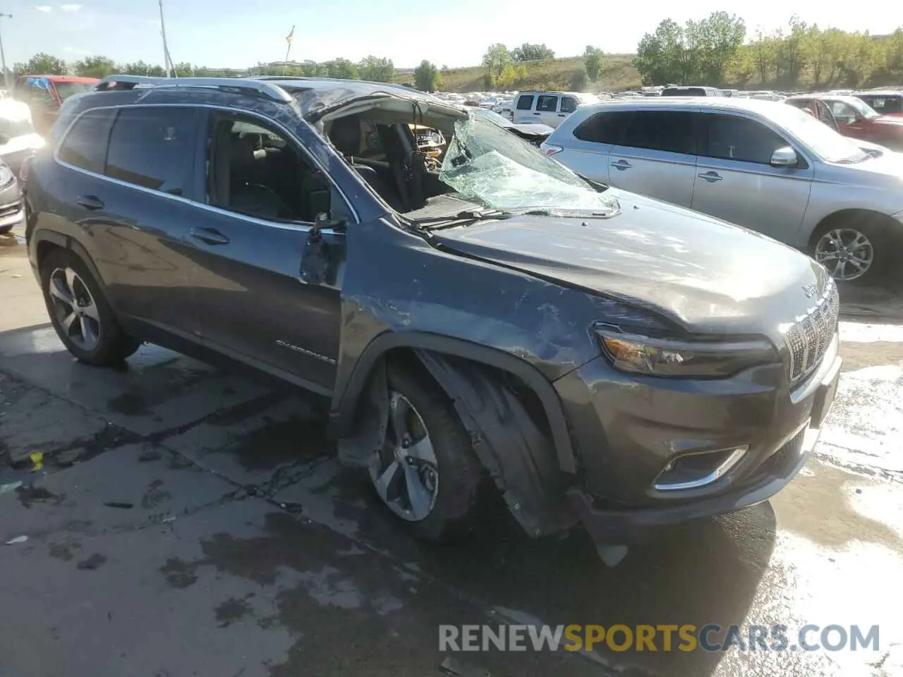 4 fotografías del automóvil dañado 1C4PJMDX8KD236868 JEEP GRAND CHER 2019