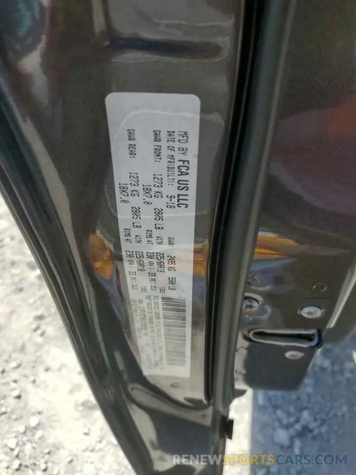 13 fotografías del automóvil dañado 1C4PJMDX8KD293393 JEEP GRAND CHER 2019