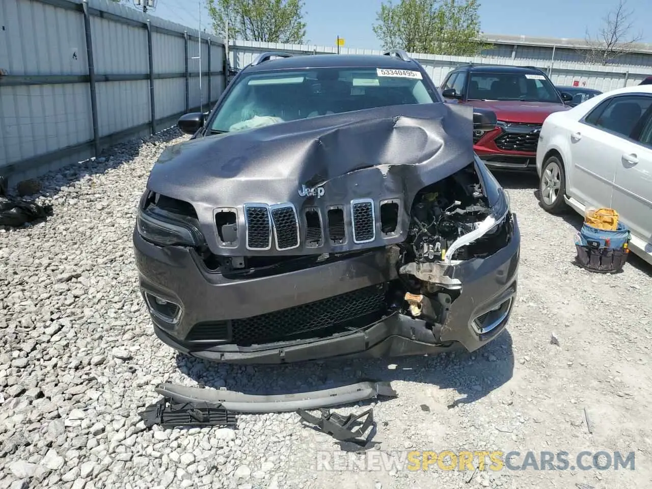 5 fotografías del automóvil dañado 1C4PJMDX8KD293393 JEEP GRAND CHER 2019