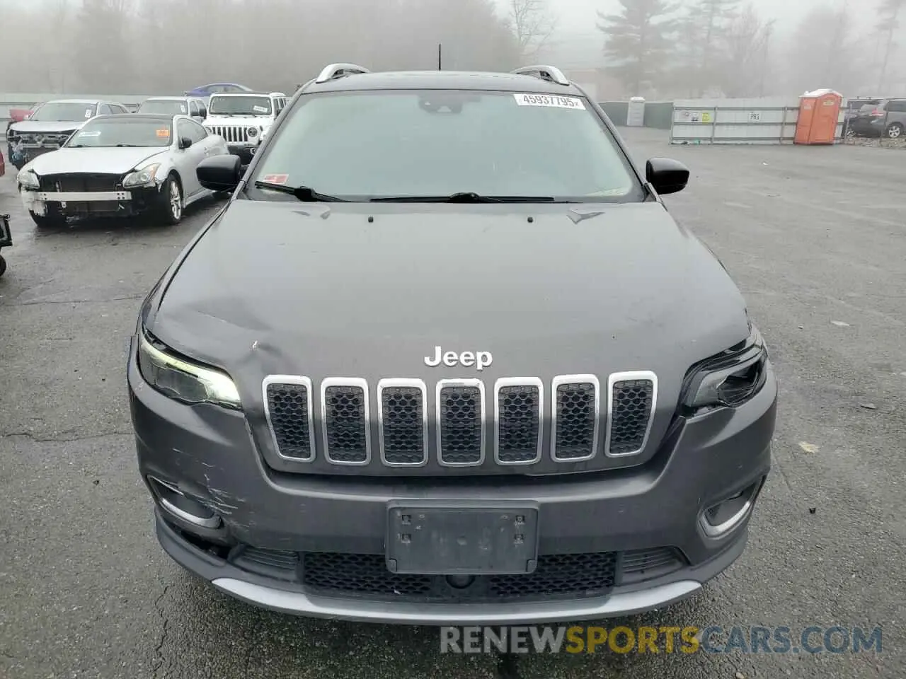 5 fotografías del automóvil dañado 1C4PJMDX8KD302139 JEEP GRAND CHER 2019
