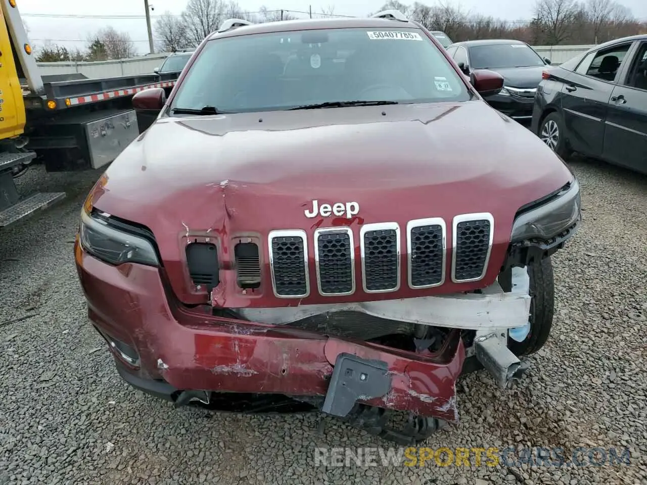 5 fotografías del automóvil dañado 1C4PJMDX8KD306983 JEEP GRAND CHER 2019